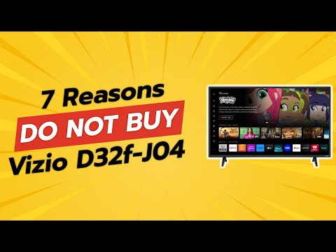 DON'T BUY Vizio D32f-J04 BEFORE WATCHING THIS VIDEO! (7 Reasons)