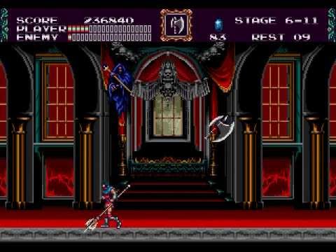 Castlevania Bloodlines (Sega Genesis) (Konami, 1994) (Eric, Expert)