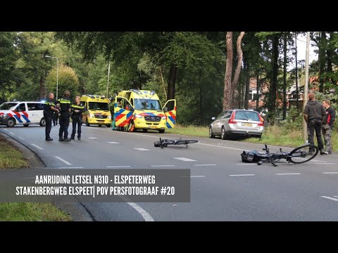 Aanrijding letsel N310 - Elspeterweg Stakenbergweg Elspeet | POV Persfotograaf #20