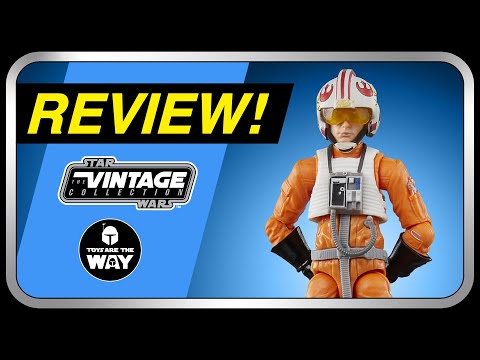 Star Wars The Vintage Collection Luke Skywalker X-Wing Pilot | A New Hope | VC 158 Review!