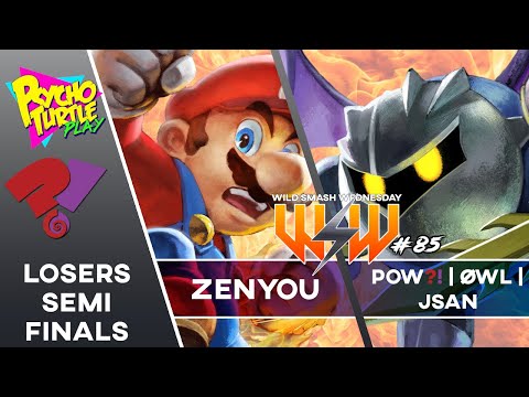 Wild Smash Wednesday #85 - Zenyou vs POW?! | ØWL | Jsan / Losers Semi-Finals