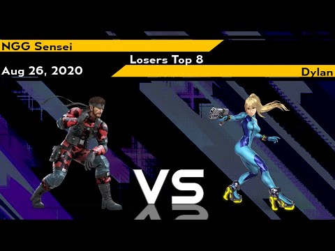 [Smash Ultimate] XeNOwifi 24 (L.Top 8) - Dylan vs NGG  Sensei