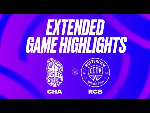 Val Dieu Spirou Basket vs. Rotterdam City Basketball Extended Game Highlights