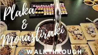 Walking through the markets in Athens, Greece.  (Plaka + Monastiraki)