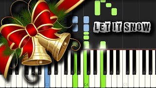 Let It Snow - [Piano Tutorial] (Synthesia) (Download MIDI + PDF Scores)
