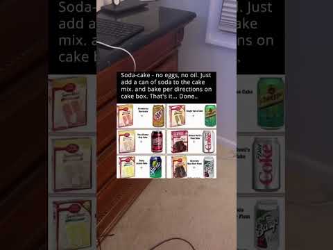 I will make some sodas cake