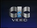 CIC Video With Universal VHS 1990 1991 1994 Logo