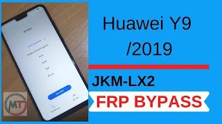 Huawei Y9 2019 (JKM-LX2) Remove Google Account Unlock FRP Bypass Android without PC