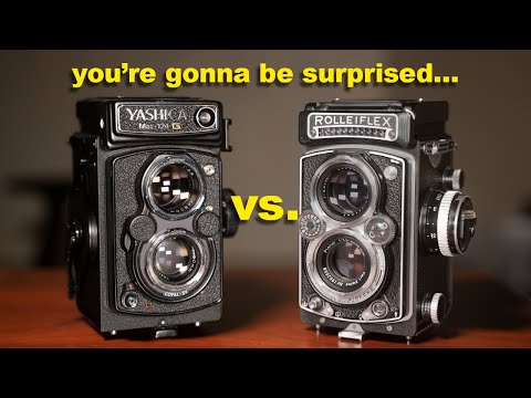 Rolleiflex 3.5 Planar vs. Yashica Mat 124g | WHICH FILM CAMERA IS BETTER??