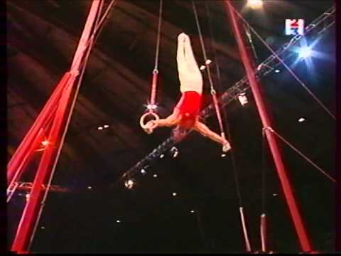 Sébastien TAYAC (FRA) rings - 2000 France vs Russia