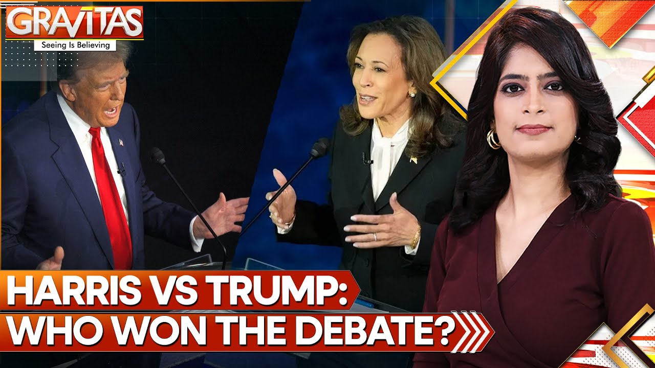 US Presidential Debate: Harris Trumps Trump: Women Win American Election Debate | Gravitas | WION