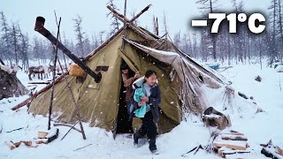 Unbelievable Life of Nomads Surviving –71°C in the Arctic Tundra | Yakutia