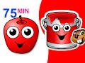 Red Apple Songs Collection 75 Mins Of Nursery Rhymes BusyBeavers Teach Fruit Surprise Eggs More