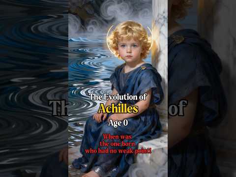 The Evolution of Achilles #achilles #aquiles #mythology #gods