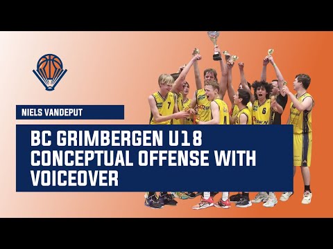BC Grimbergen U18 Conceptual Offense with Voiceover