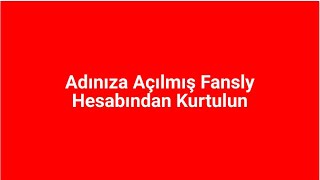 Fansly Sahte Hesaplarıyla Mücadele: Adınıza Açılan Sahte Hesapları Nas