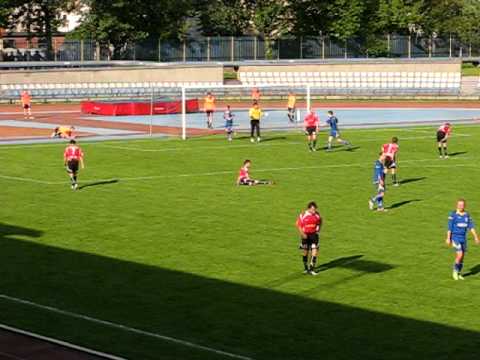 MKS Kutno - Pogoń-Ekolog Zduńska Wola 3:2, pierwszy gol dla MKS Kutno