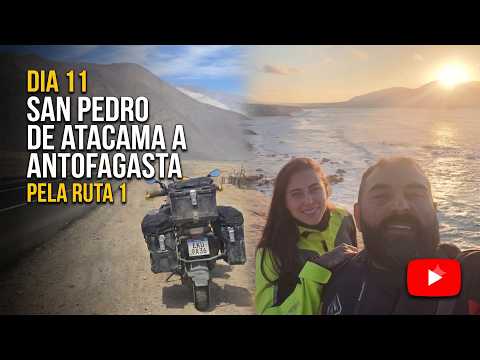 DO DESERTO AO PACÍFICO! Pilotando na Lendária RUTA1 San Pedro a Antofagasta) Video completo no Canal