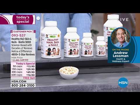 HSN | Andrew Lessman Your Vitamins Celebration 07.24.2022 - 12 AM