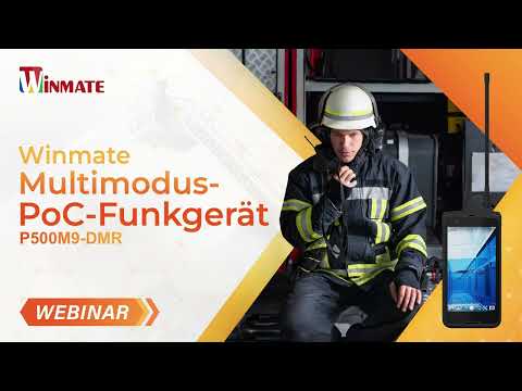 Gamechanger für Einsatzkräfte! Winmate Multimodus-PoC-Funkgerät P500M9-DMR im Einsatz
