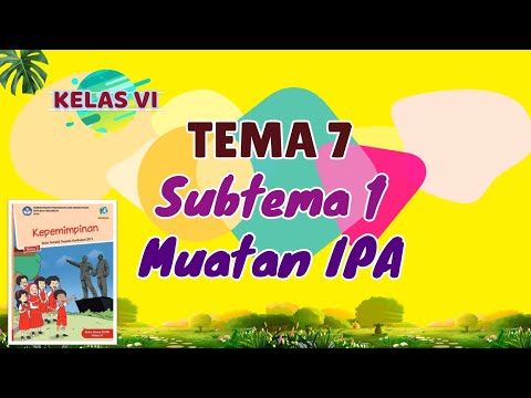 Kelas 6 Tema 7 Subtema 1 IPA