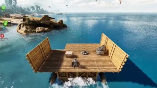 【ARKアイランド#7】お盆で地獄から帰ってきたのにぼっちだから縛りARKやるわ！【大海の掟を知る】