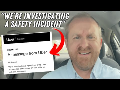 My Uber Account Was Put On HOLD Due To A SAFETY INVESTIGATION