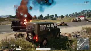 【PUBG】フラグ一つで分隊撃破！