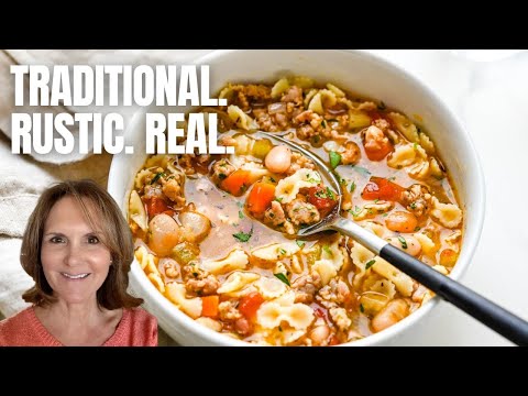 “Authentic Pasta e Fagioli (Italian Classic Done Right)”
