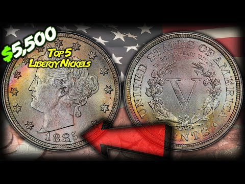TOP 5 Most Valuable Liberty Head Nickels Worth "BIG MONEY!"