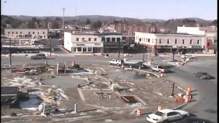 preview picture of video 'Westfield MA Center Construction Timelapse 2011-2012'