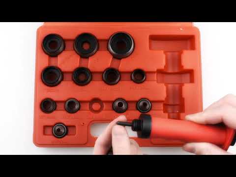 Hollow Hole Punch Set 14 Pieces 3/16 to 1-3/8in – Hole Maker Tool Gasket Punch Set 5 to 35mm
