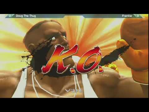 SSF4: Doug The Thug vs Frankie - Why Me Dojo? 12