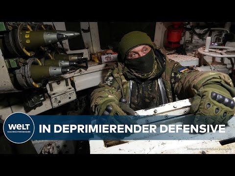 UKRAINE-KRIEG: Versorgung der Front mit Munition droht unter ein kritisches Minimum zufallen