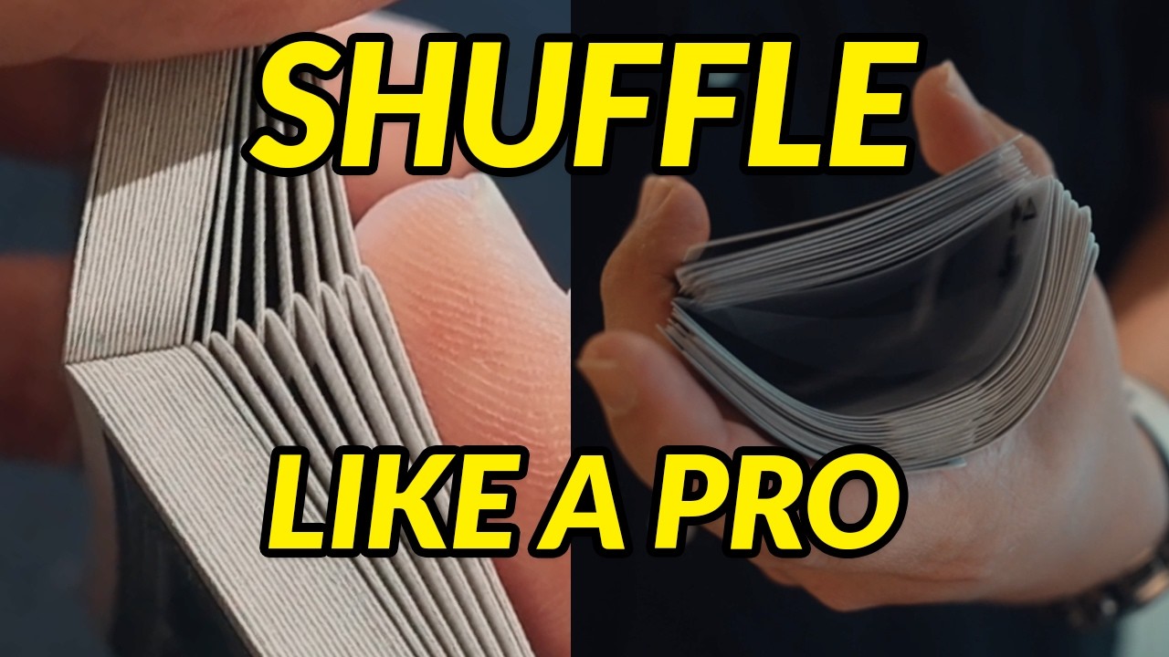 Magic Tutorial - Learn how to SHUFFLE CARDS like a PRO MAGICIAN!