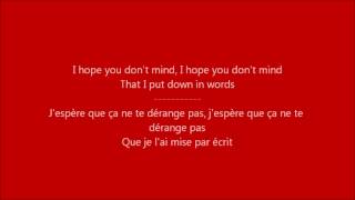 Glee - Your song / Paroles &amp; Traduction
