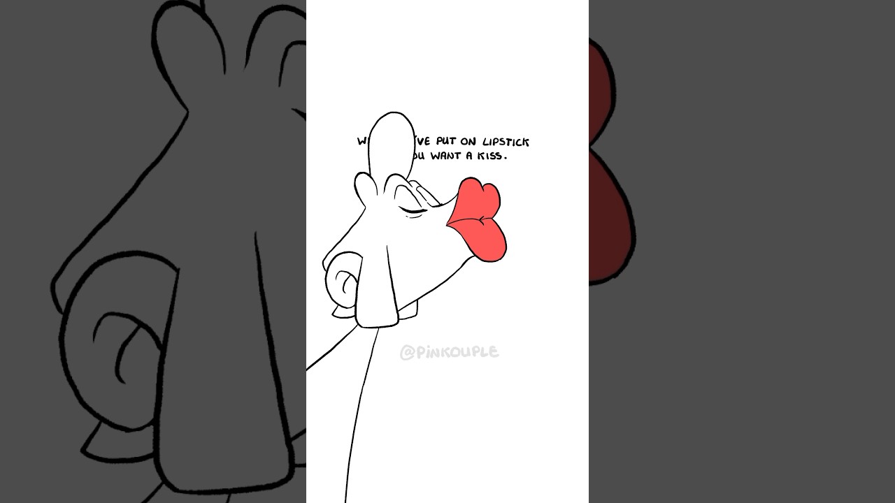 kisses💄💋 #animation #kiss #animatedshorts