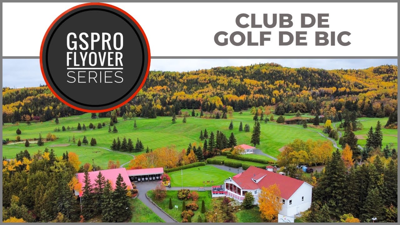 Watch Club de golf de Bic flyover on YouTube