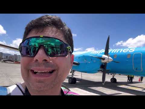 Como é viajar via TAG Airlines de Flores Peten para Ciudad de Guatemala?