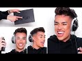 Making A Song Using ONLY Makeup Products
