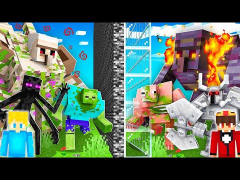 Das ULTIMATIVE XXL MOB BATTLE in Minecraft!