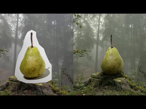 How to integrate any photograph into another | Simple Photoshop method