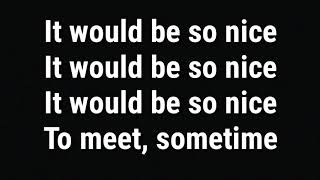 Pink Floyd - It Would Be So Nice (Lyrics)