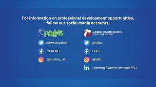 Florida educators discuss CPALMS professional development programs