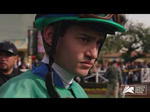 Meet Flavien Prat, one of Santa Anita Parks top jockeys.