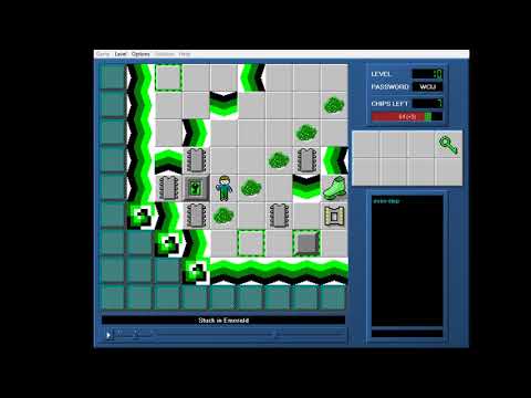 CCLP4 level 10 solution - 75 seconds
