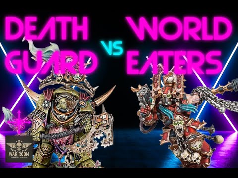 Death Guard vs World Eaters | Competitive Warhammer 40k Battle Report