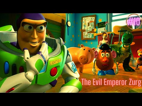 Toy Story 2 | Walkthrough | [PC] | All Pizza Tokens | Part 10 | The "Impossible" Evil Emperor Zurg