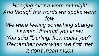 Secret Machines - All At Once (It&#39;s Not Important) Lyrics