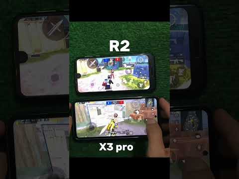 Sharp aquos r2 vs poco x3 pro pubg test #pubgmobile #smartphone